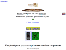 Tablet Screenshot of plastiquette.com